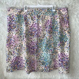 Lane Bryant Floral Skirt
